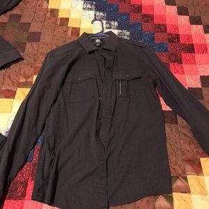 Lot of 2 Rock & Republic men's med shirts